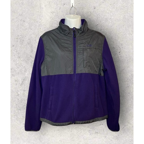 CB Sports Performance Women’s Size Large Fleece Full Zip Jacket Blue Warm - Picture 1 of 3